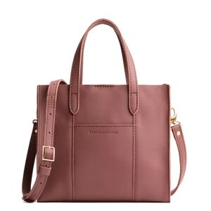 Portland Leather Lola Crossbody Tote Color: Sunkissed